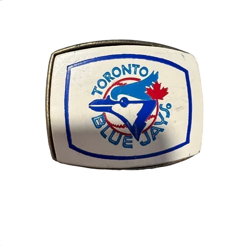 Toronto Blue Jays baseball MLB Siskiyou 1988 vintage belt buckle
